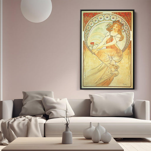 Painting by Alphonse Mucha - Canvas Artwork