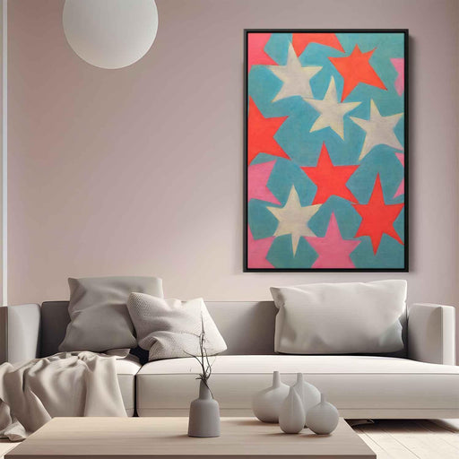 Pastel Bauhaus Stars #230 - Kanvah