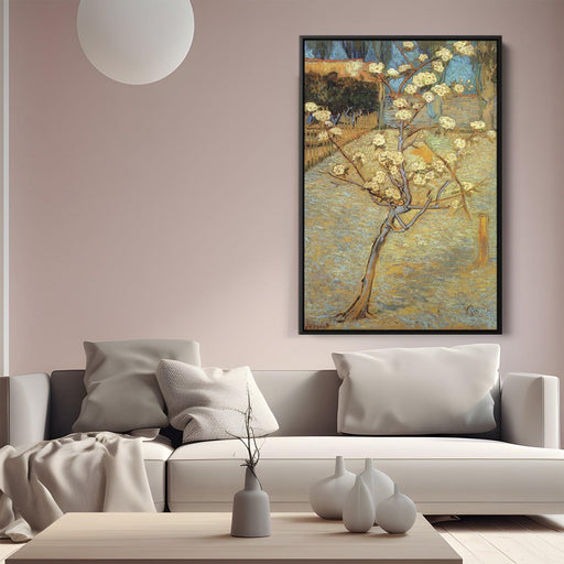 Pear Tree in Blossom by Vincent van Gogh - Canvas Artwork