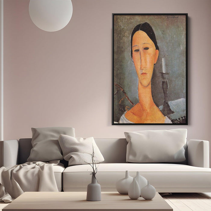 Portrait of Anna Zborowska by Amedeo Modigliani - Canvas Artwork