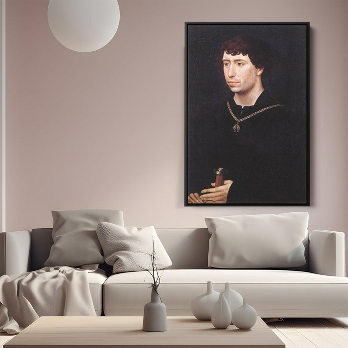 Portrait of Charles the Bold by Rogier van der Weyden - Canvas Artwork