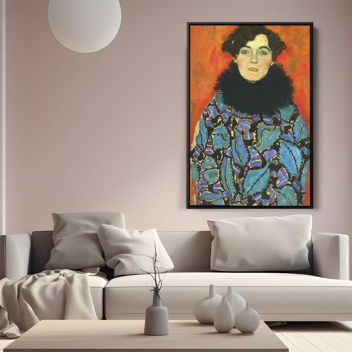 Portrait of Johanna Staude by Gustav Klimt - Canvas Artwork