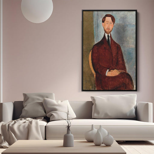 Portrait of Leopold Zborowski by Amedeo Modigliani - Canvas Artwork