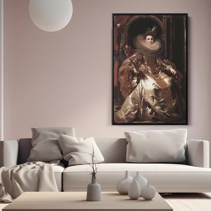 Portrait of Marchesa Maria Serra Pallavicino by Peter Paul Rubens - Canvas Artwork