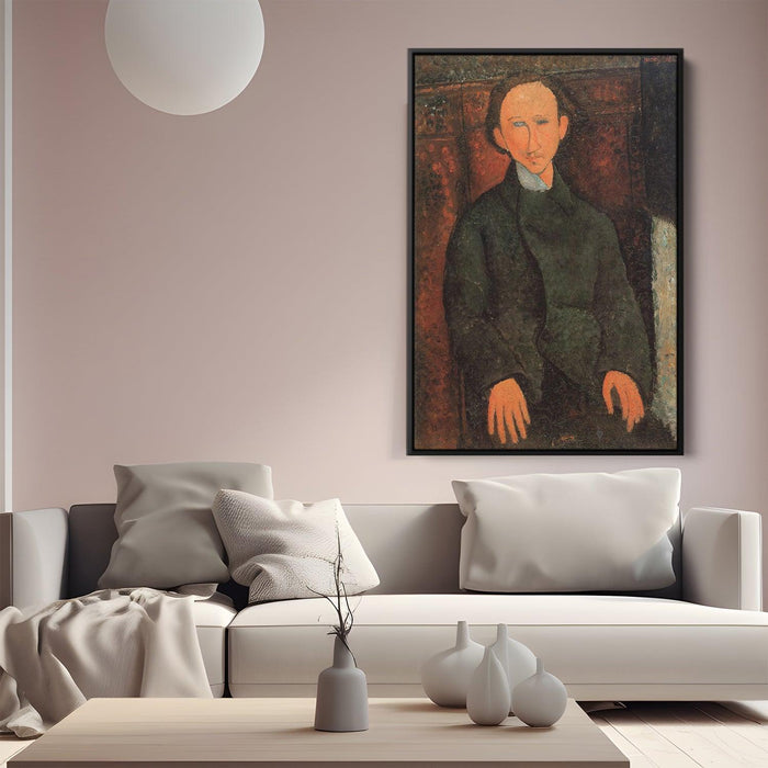 Portrait of Pinchus Kremenge by Amedeo Modigliani - Canvas Artwork