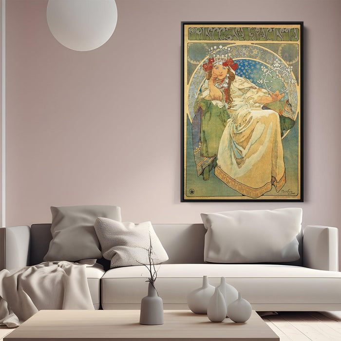 Princess Hyacinth by Alphonse Mucha - Canvas Artwork