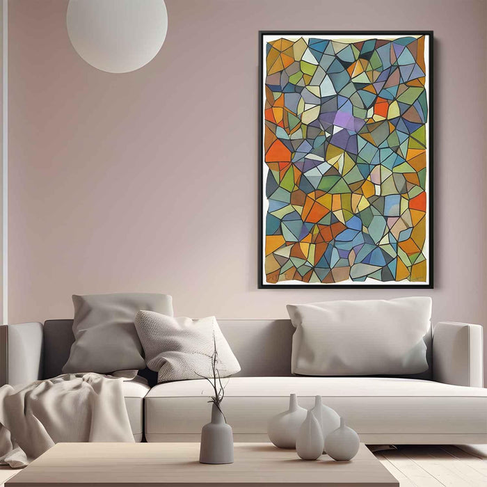 Tan Geometric Shapes #217 - Kanvah