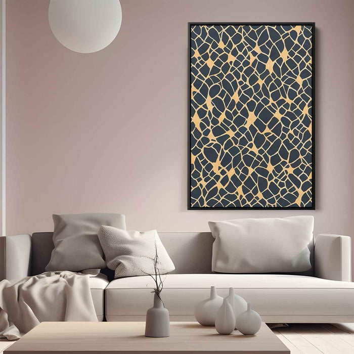 Tan Geometric Shapes #230 - Kanvah