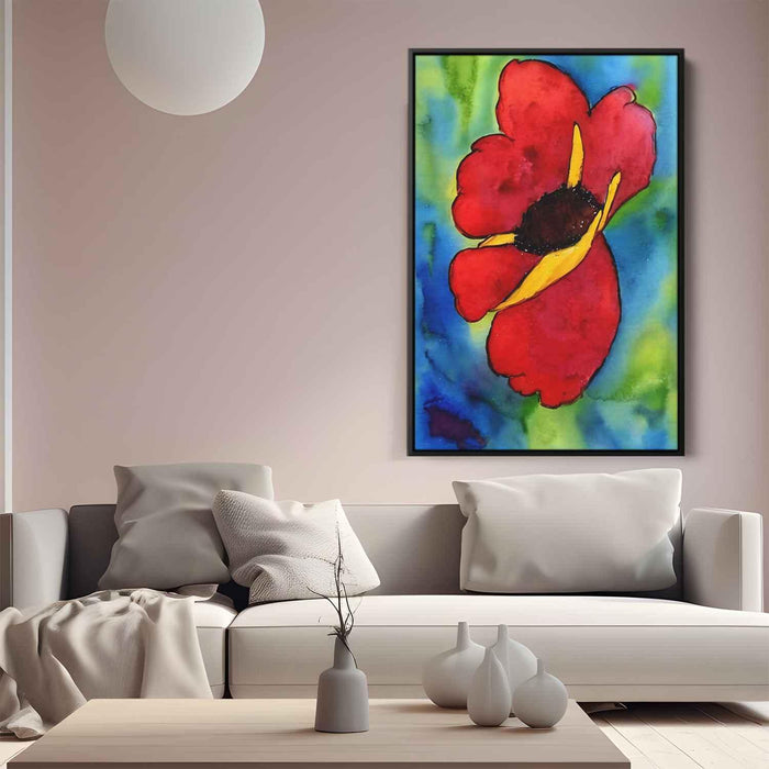 Watercolor Flower #201 - Kanvah