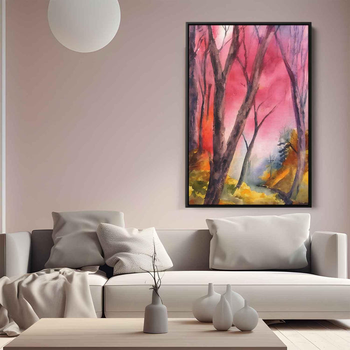 Watercolor Forest #204 - Kanvah