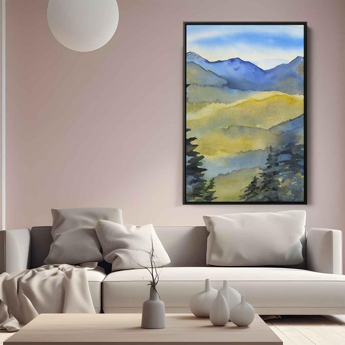 Watercolor Mountain #208 - Kanvah