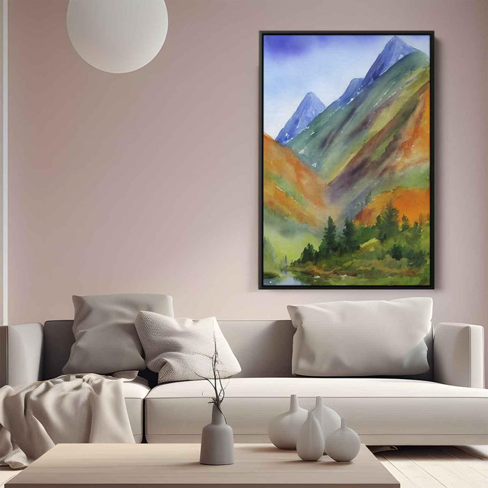 Watercolor Mountain #212 - Kanvah