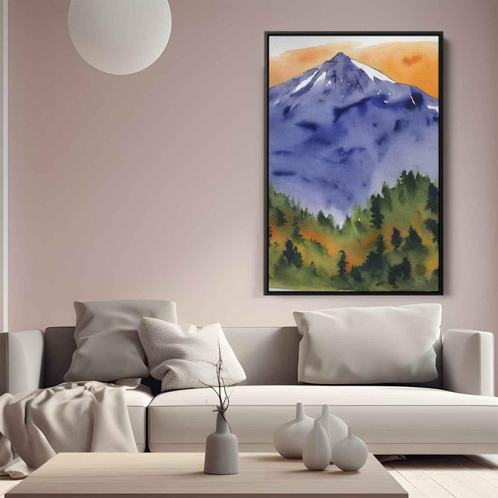 Watercolor Mountain #219 - Kanvah