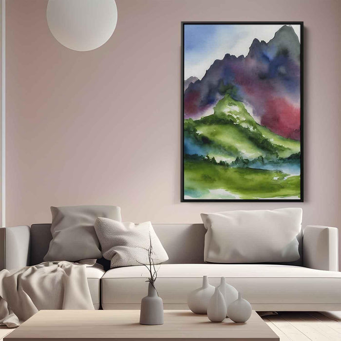 Watercolor Mountain #228 - Kanvah