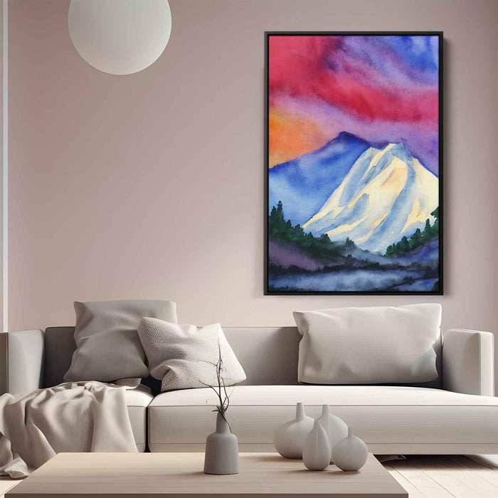 Watercolor Mountain #232 - Kanvah