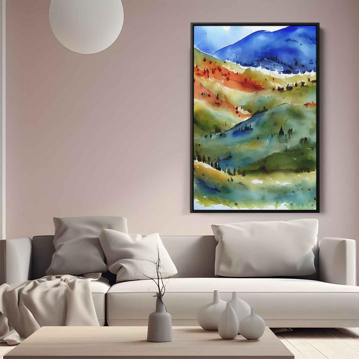 Watercolor Mountain #235 - Kanvah