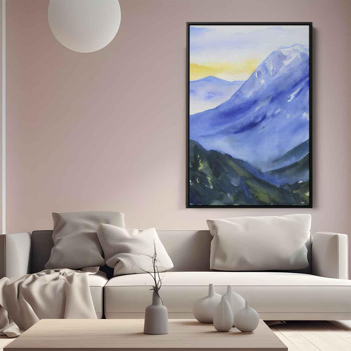 Watercolor Mountain #237 - Kanvah