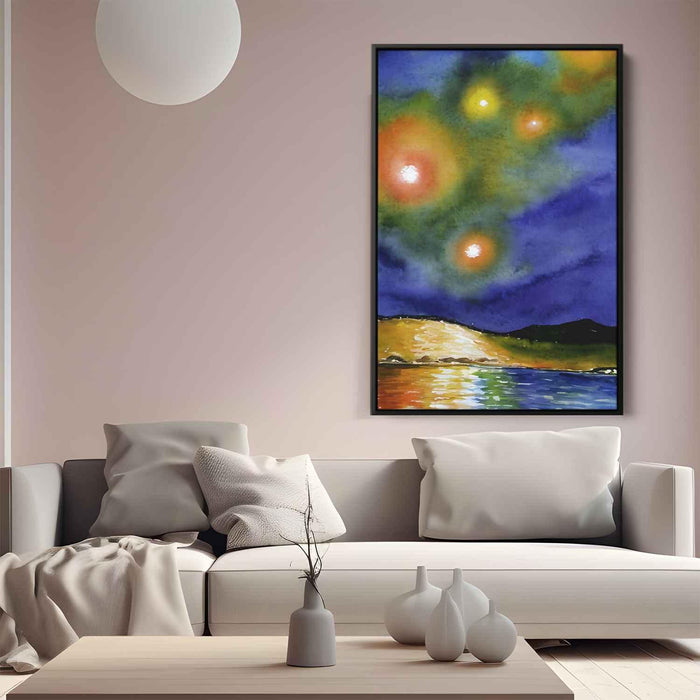 Watercolor Night #228 - Kanvah