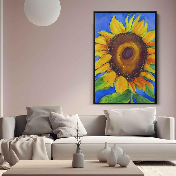 Watercolor Sunflower #237 - Kanvah