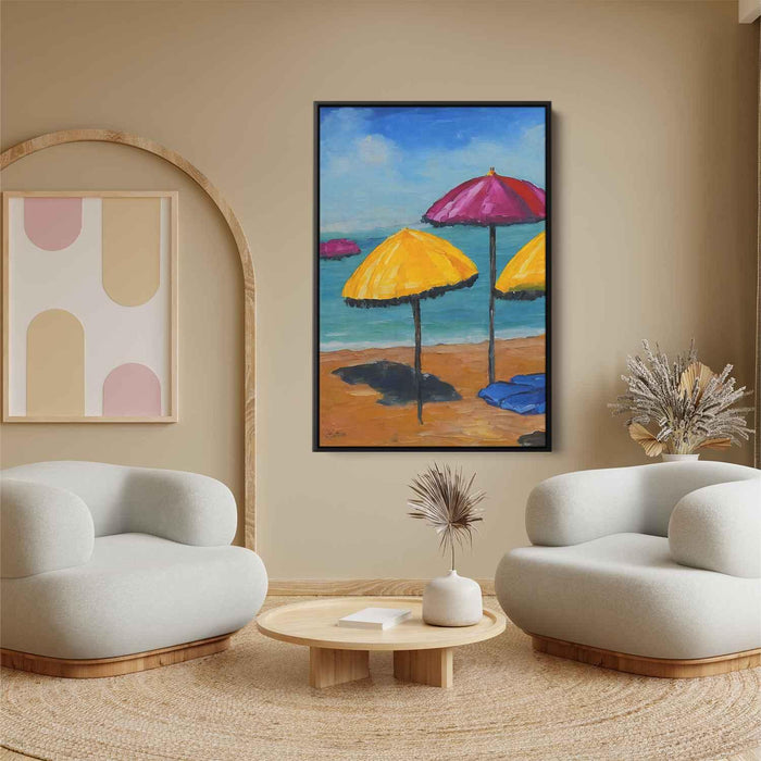 Abstract Beach Umbrellas #208 - Kanvah