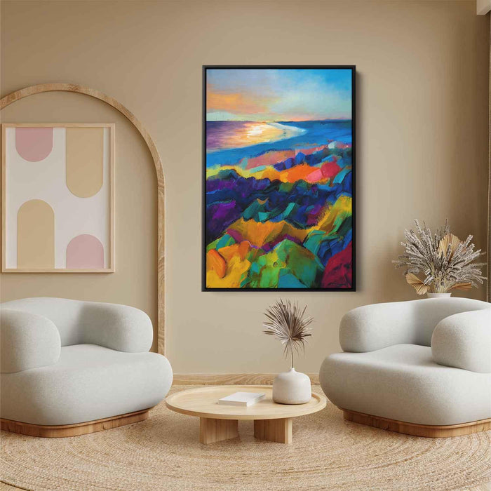 Abstract Rocky Beach #201 - Kanvah