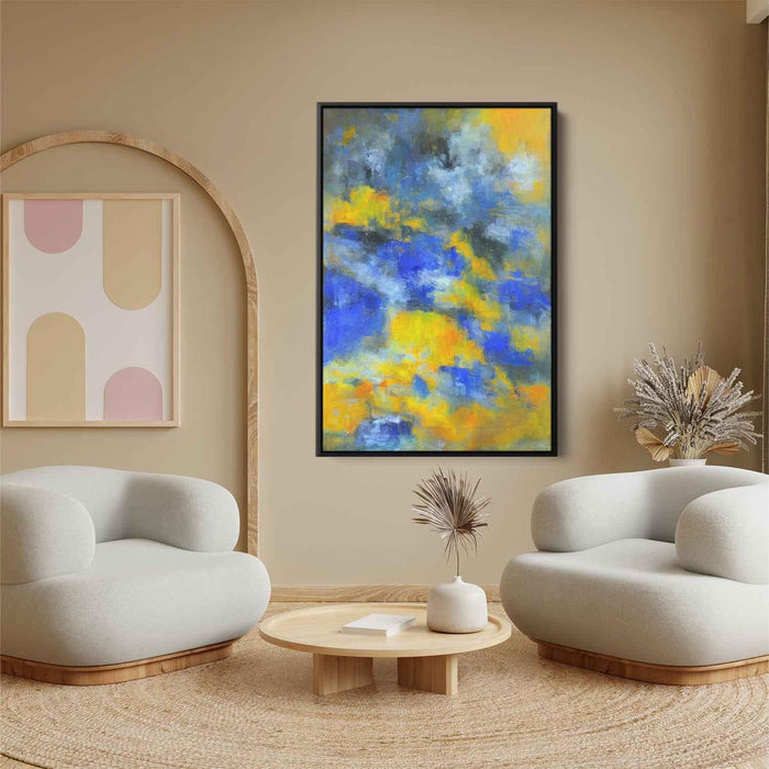 Blue Abstract Landscape #228 - Kanvah