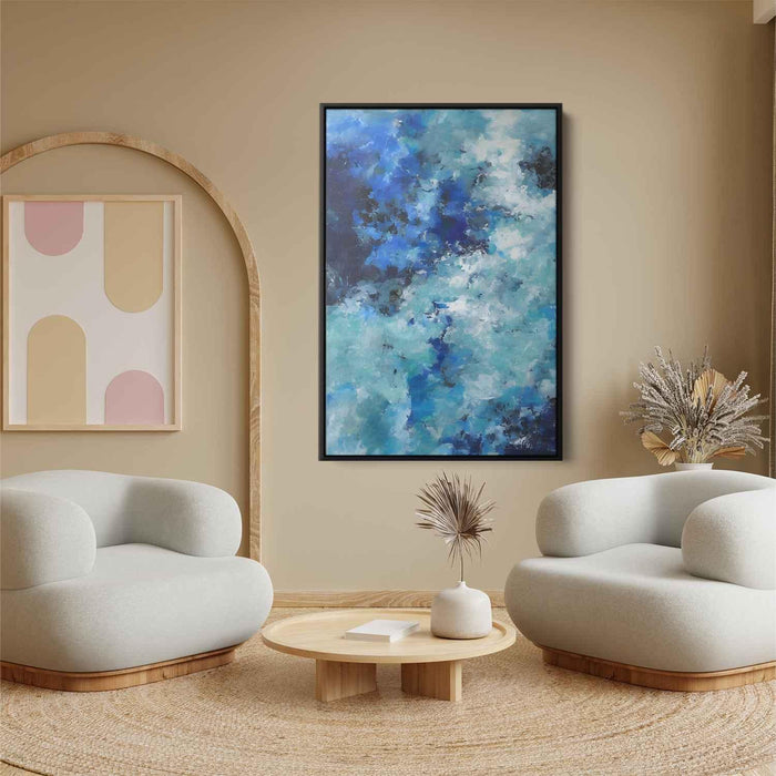 Blue Abstract Ocean #206 - Kanvah