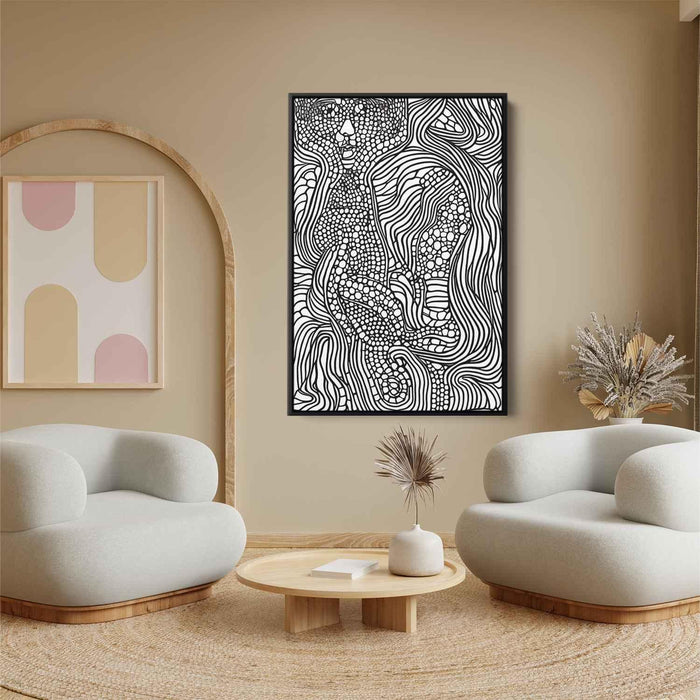 Line Art Water #206 - Kanvah