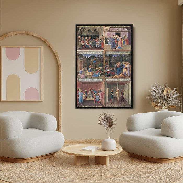 Paintings for the Armadio degli Argenti by Fra Angelico - Canvas Artwork