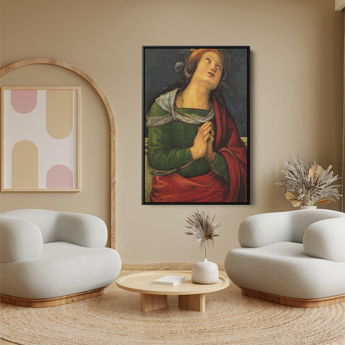 Polyptych of St. Peter (Santa Flavia) by Pietro Perugino - Canvas Artwork