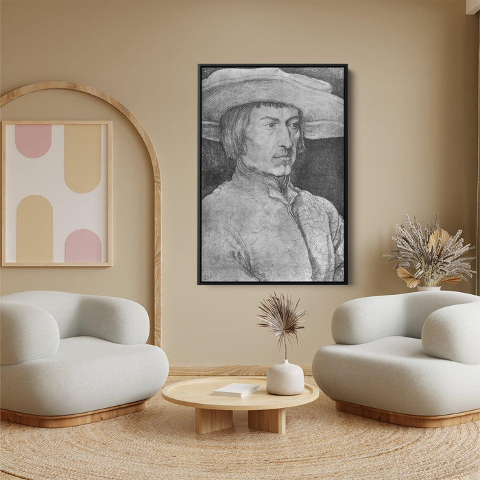 Portrait of a Man by Albrecht Durer - Canvas Artwork