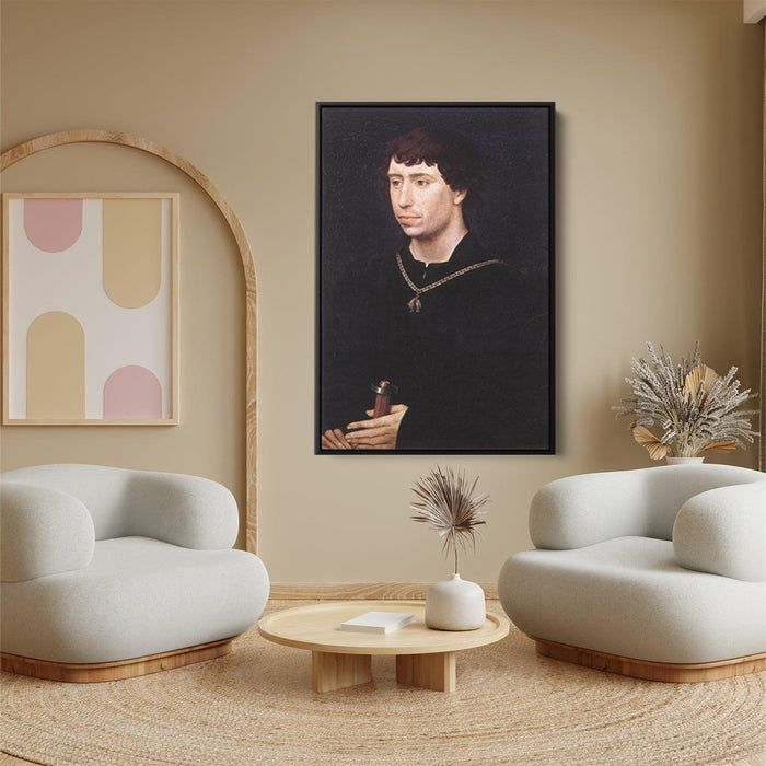 Portrait of Charles the Bold by Rogier van der Weyden - Canvas Artwork