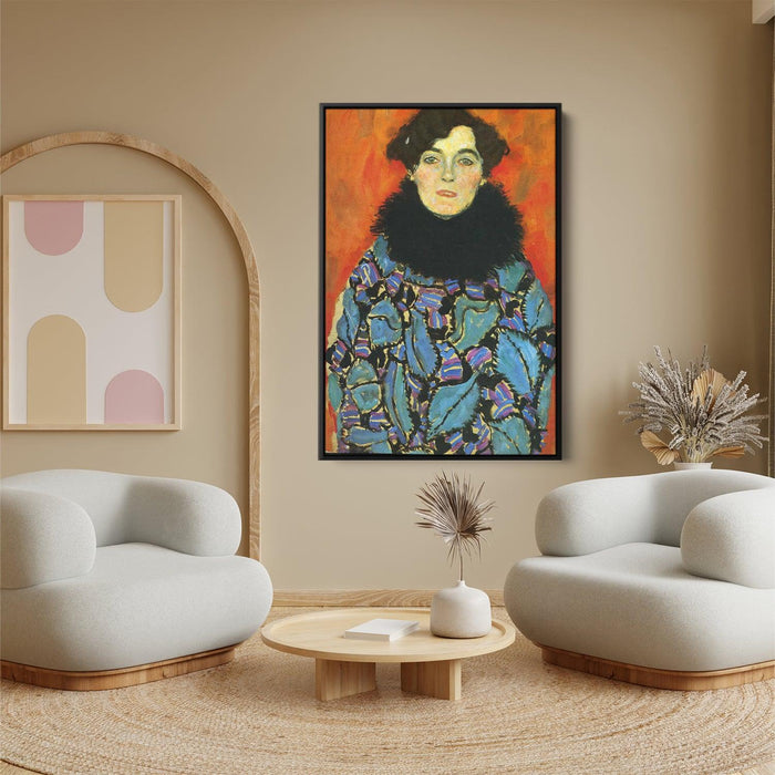 Portrait of Johanna Staude by Gustav Klimt - Canvas Artwork