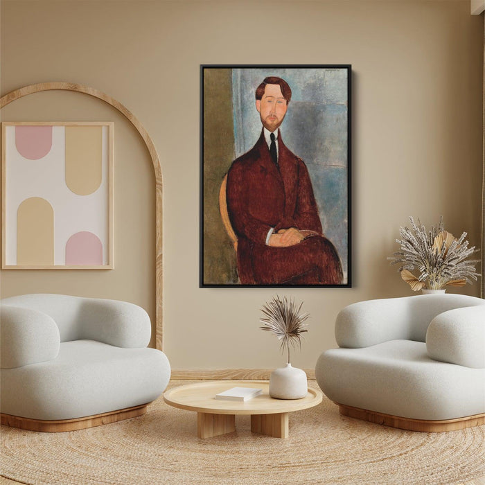 Portrait of Leopold Zborowski by Amedeo Modigliani - Canvas Artwork