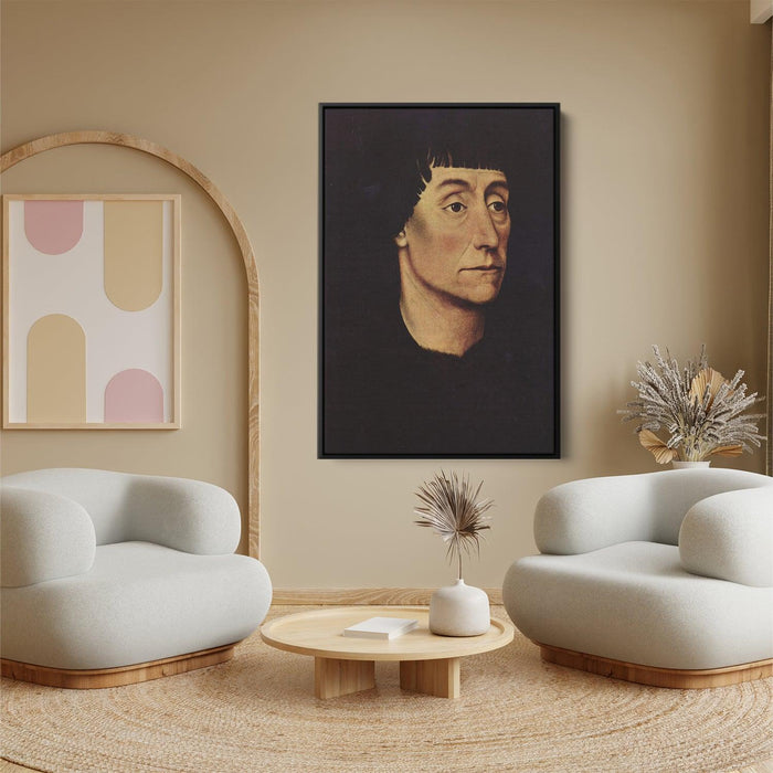 Portrait of Pierre de Beffremont by Rogier van der Weyden - Canvas Artwork