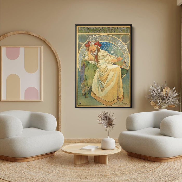 Princess Hyacinth by Alphonse Mucha - Canvas Artwork