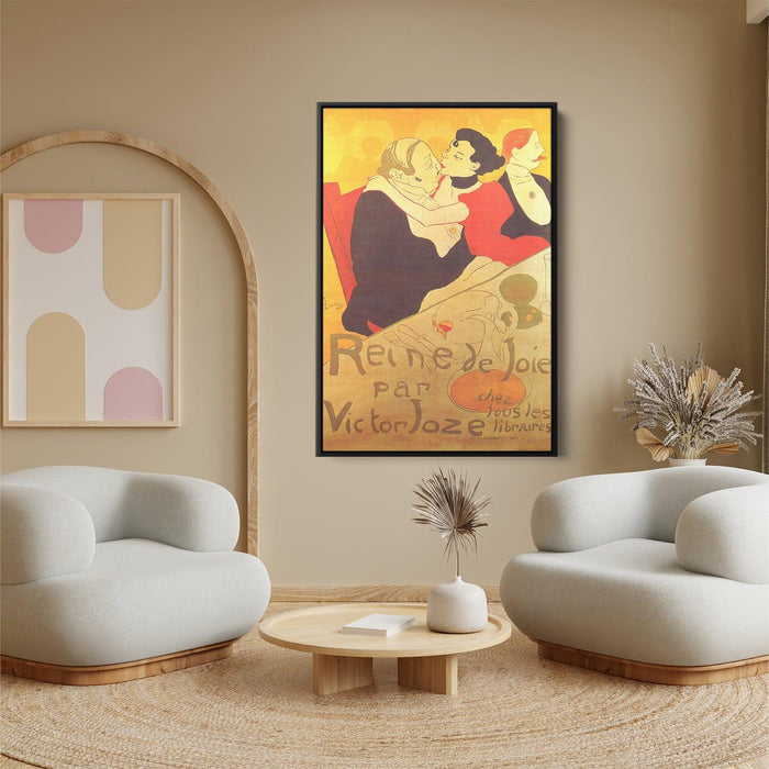 Reine de Joie by Henri de Toulouse-Lautrec - Canvas Artwork