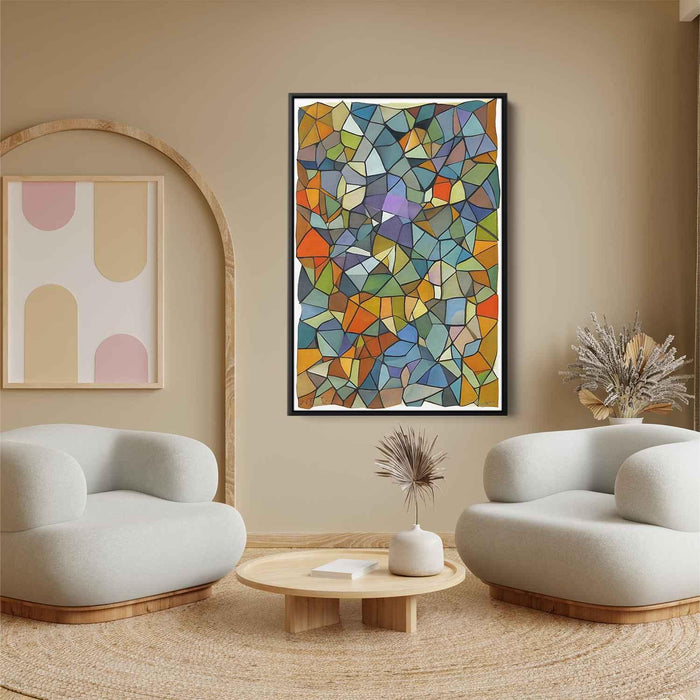 Tan Geometric Shapes #217 - Kanvah