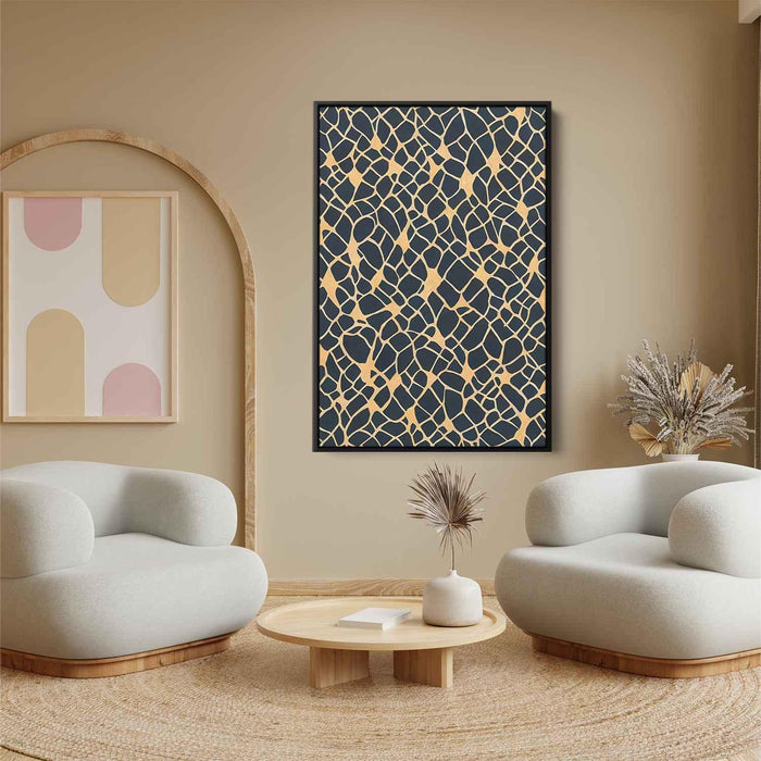 Tan Geometric Shapes #230 - Kanvah