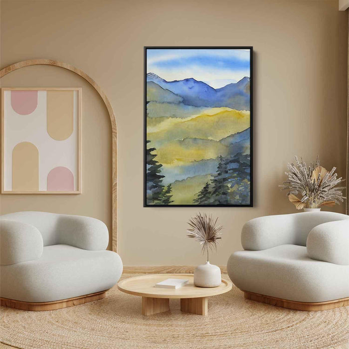 Watercolor Mountain #208 - Kanvah