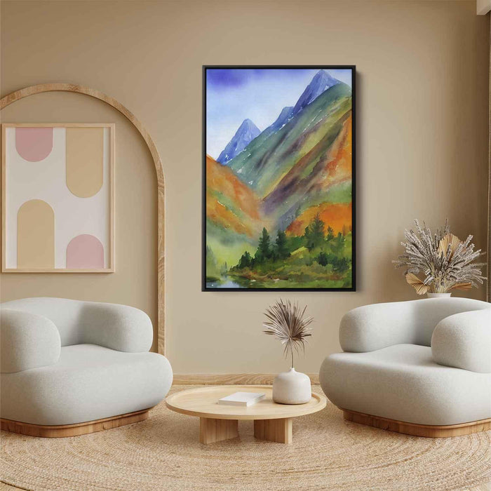 Watercolor Mountain #212 - Kanvah