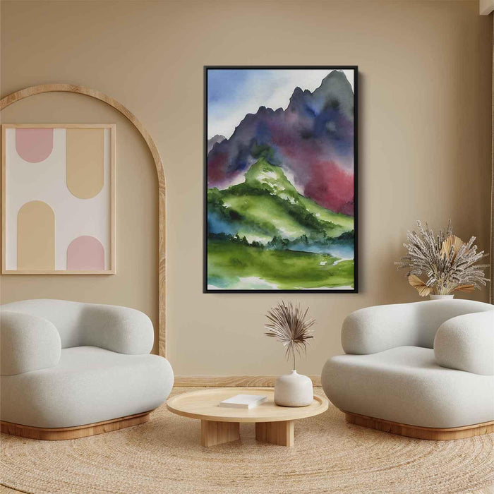 Watercolor Mountain #228 - Kanvah