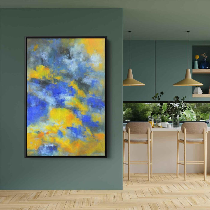 Blue Abstract Landscape #228 - Kanvah