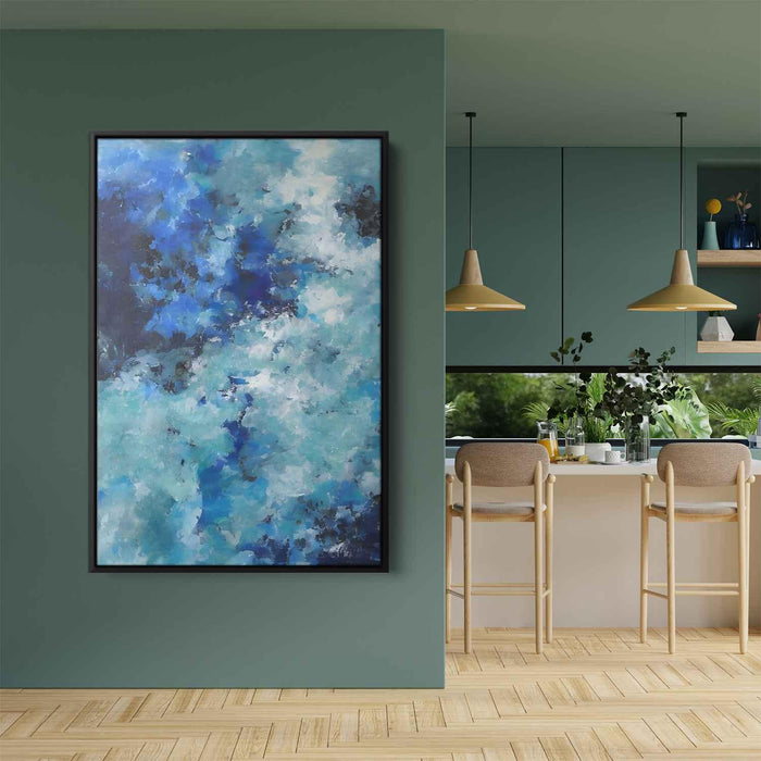 Blue Abstract Ocean #206 - Kanvah