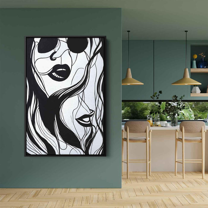 Line Art Water #238 - Kanvah