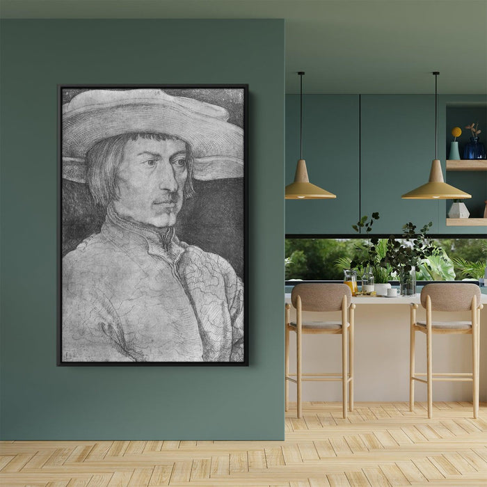 Portrait of a Man by Albrecht Durer - Canvas Artwork