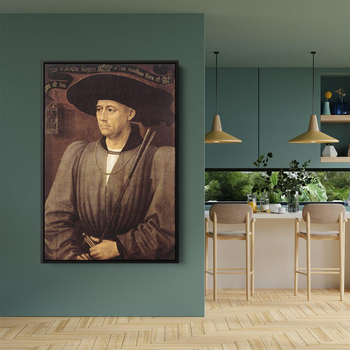 Portrait of a Man by Rogier van der Weyden - Canvas Artwork