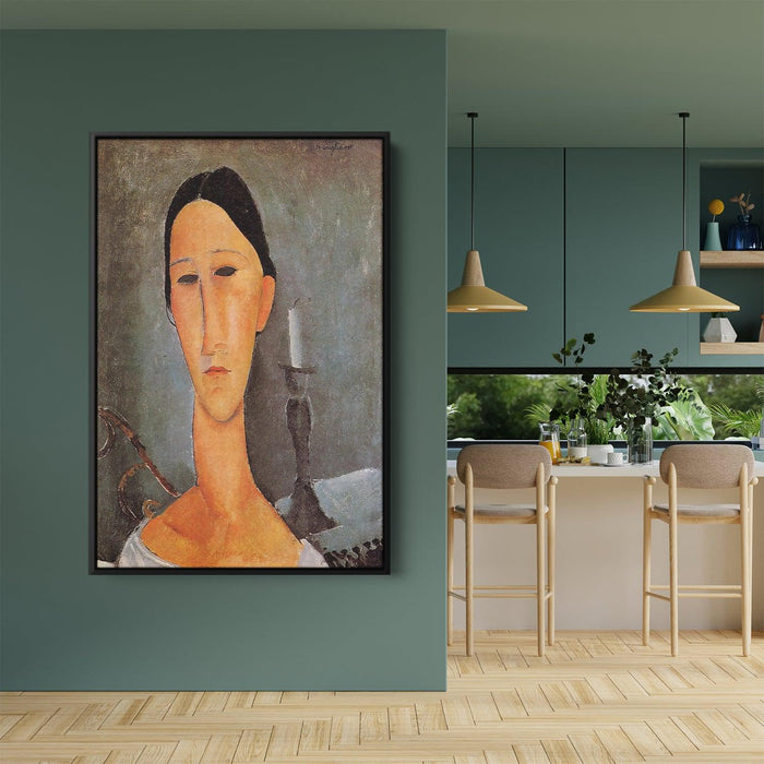 Portrait of Anna Zborowska by Amedeo Modigliani - Canvas Artwork