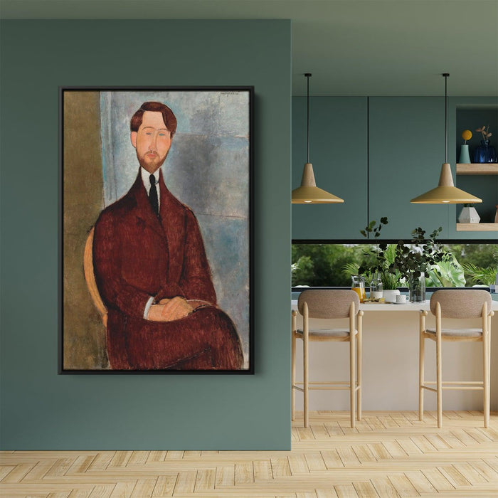 Portrait of Leopold Zborowski by Amedeo Modigliani - Canvas Artwork