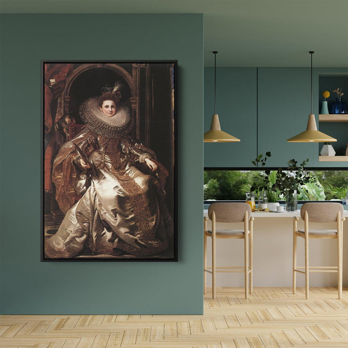 Portrait of Marchesa Maria Serra Pallavicino by Peter Paul Rubens - Canvas Artwork